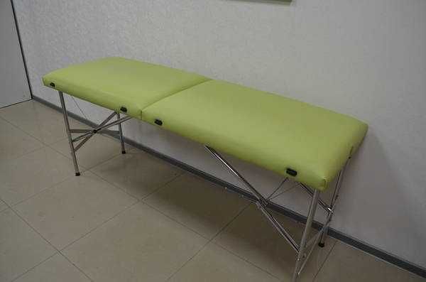 Кушетка стіл Косметологічна металева топчан для масажу епіляції тату