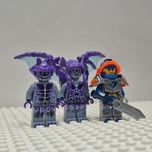 Lego nexo knights figurki 70353 Heligulec harpy stone stomper Clay