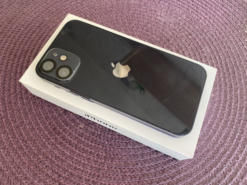 Idealny iPhone 12 mini 64 GB BLACK w PERFEKCYJNYM stanie!