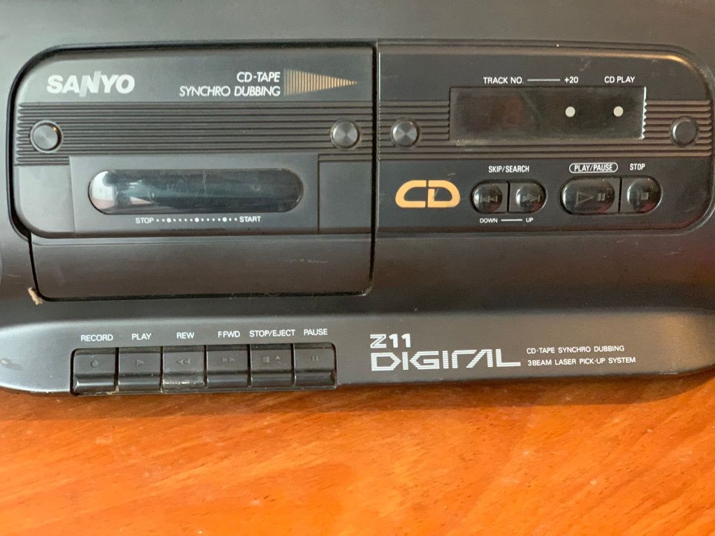 Radio gravador r com leitor de cd