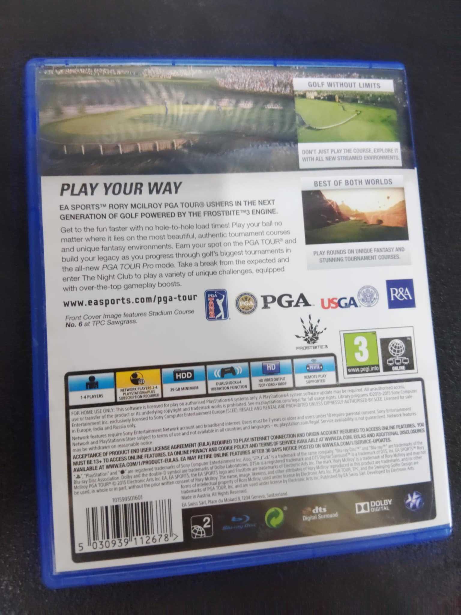 Rory McIlroy PGA Tour PS4