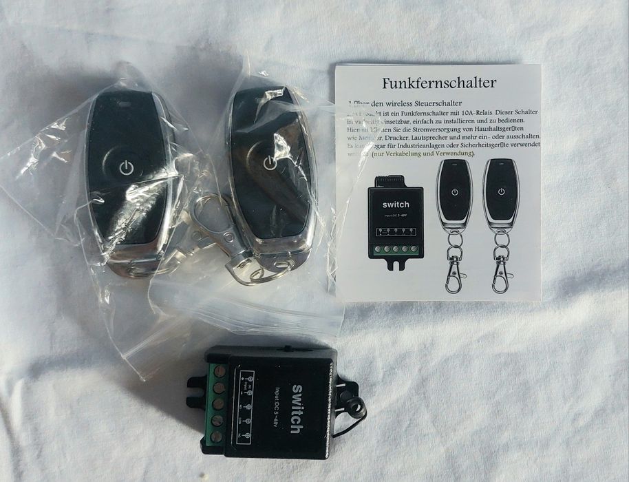 радіопульт дистанційного керування з реле