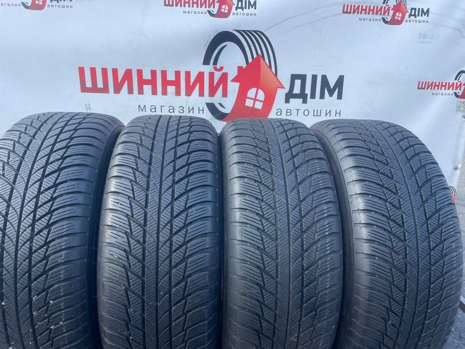 Шини 225/55 R17 Bridgestone 2022p зима 6/7,2мм