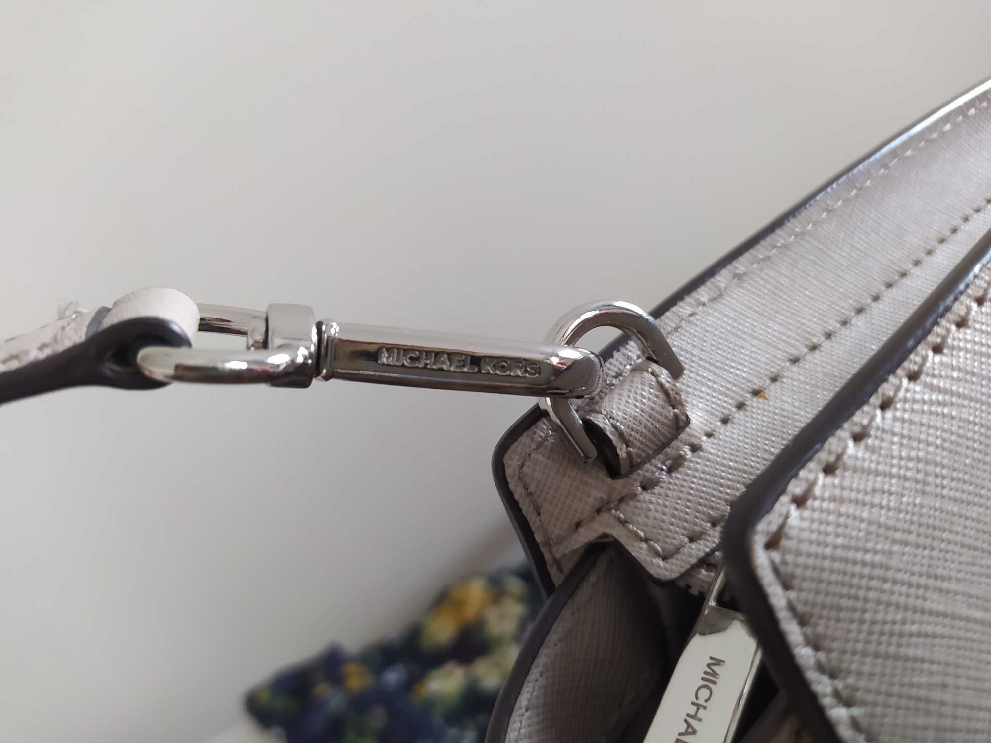 Torebka kopertówka Michael Kors beżowa