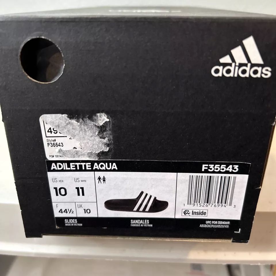 Мужские тапочки Adidas Adilette Aqua новые с коробкой