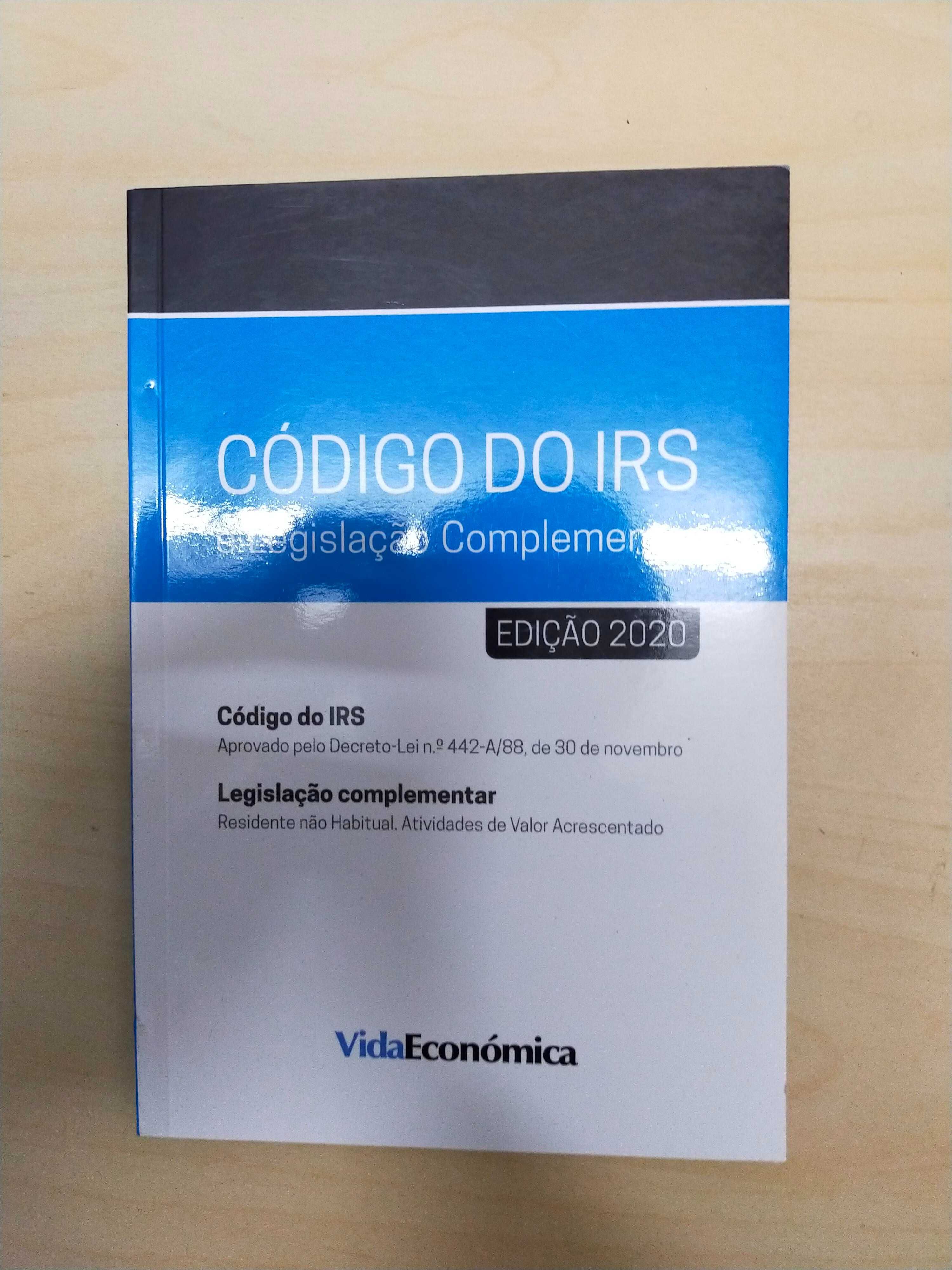 Código do IRS e Legislação Complementar - Edição 2020