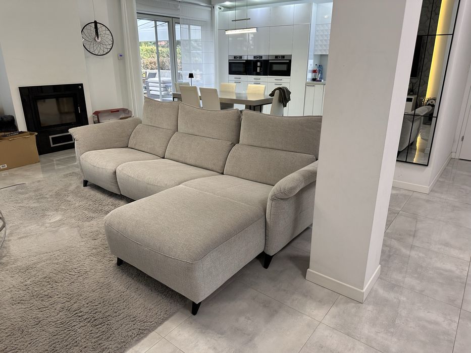 Kanapa narożnik Chellenger z funkcja relax