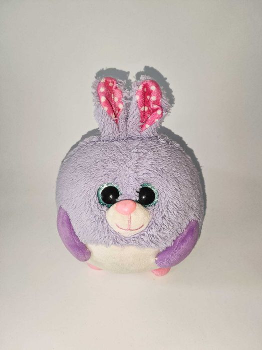 Zajączek fioletowy TY 20cm