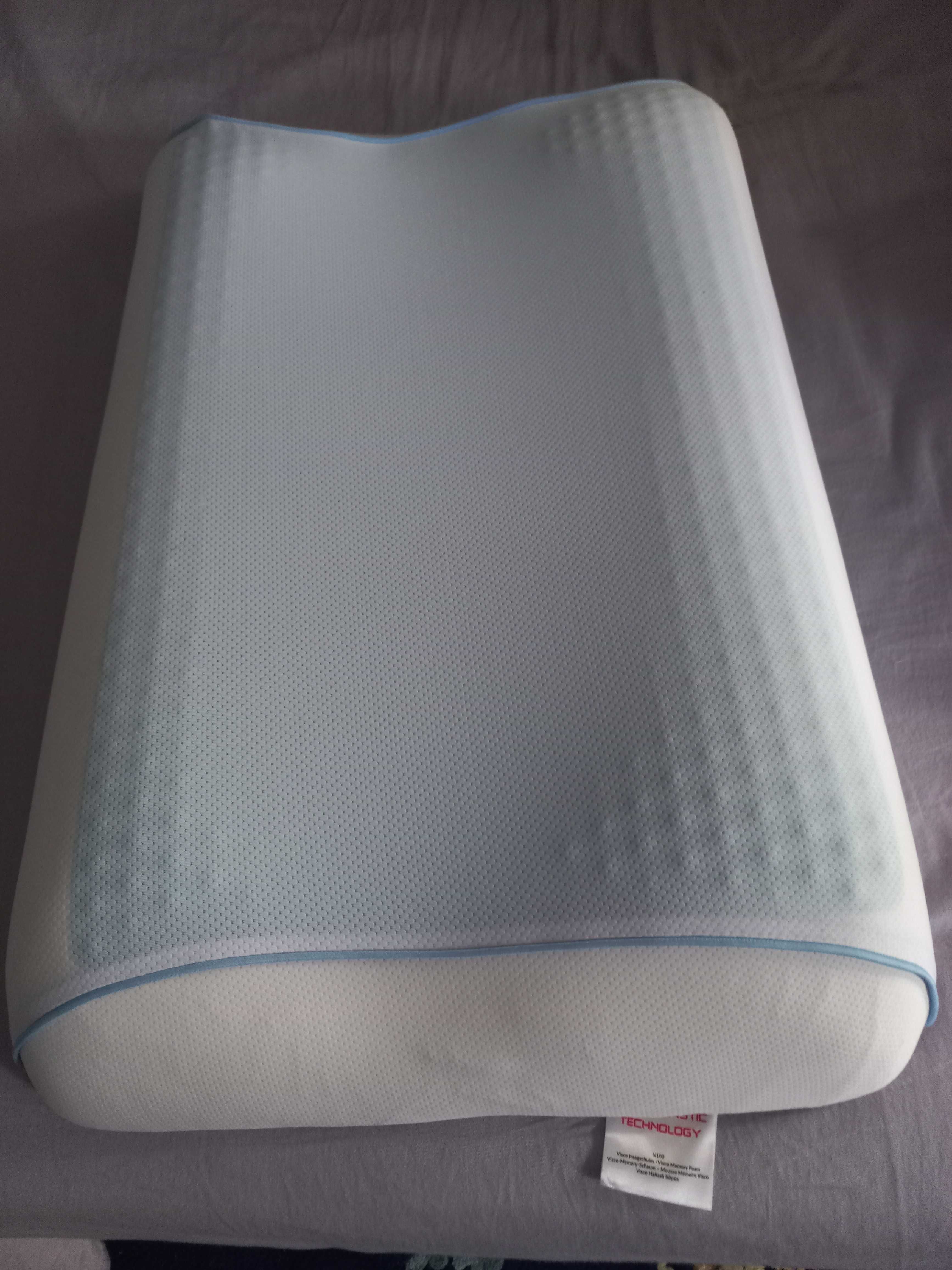 Подушка ортопедична Visco elastic technology 60х30х(10/11) см