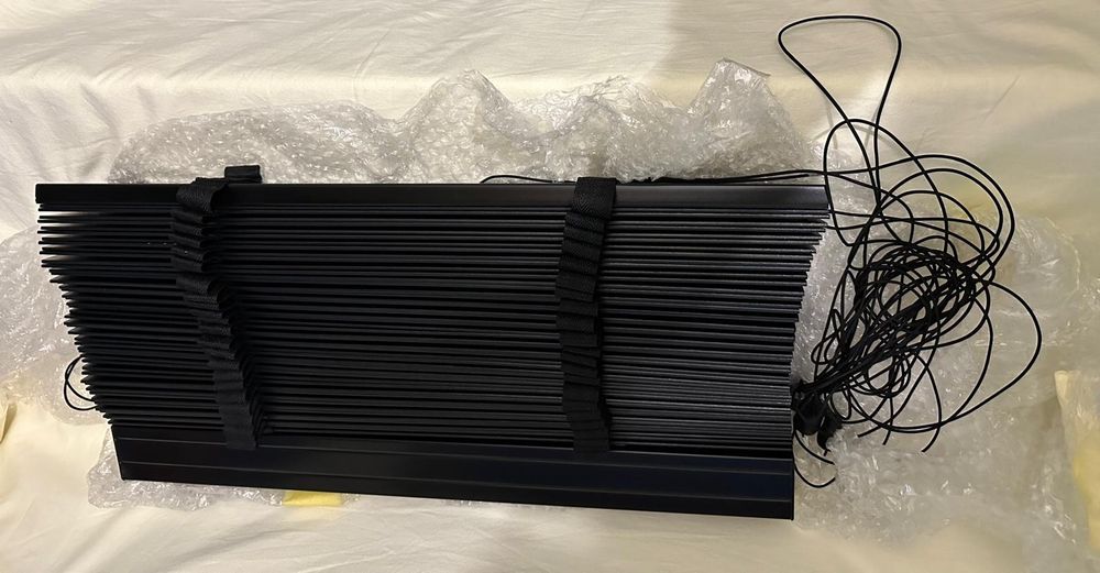 Żaluzja drewniana czarna