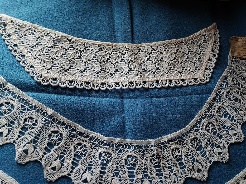 Кружевные воротники фабричные