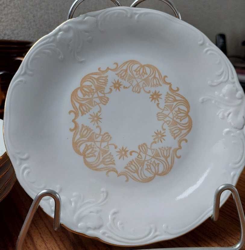 Porcelana Wawel talerzyki śniadaniowe
