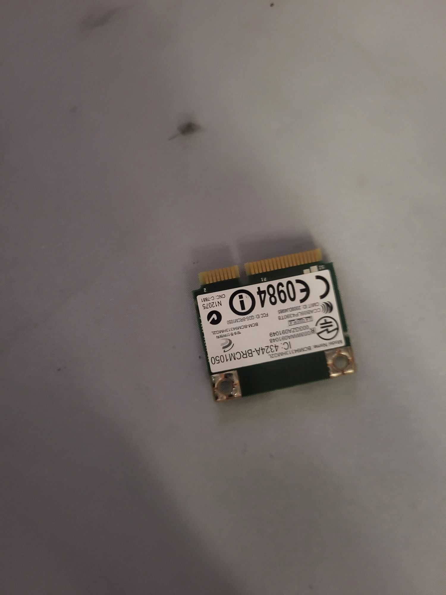 Sprzedam Kartę sieciową WIFI do laptopa DELL Inspiron M5010