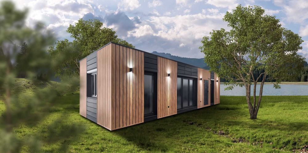 Domek mobilny MARCELO 48-salon+kuchnia+2 sypialnie-od ręki!