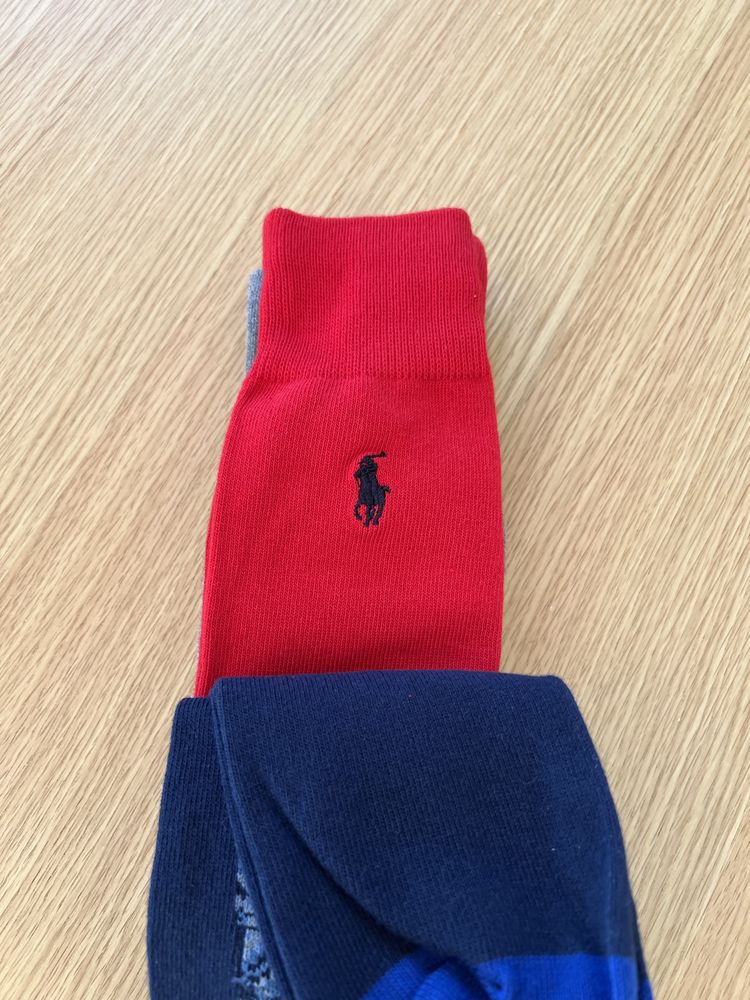 Polo Ralph Lauren skarpetki 3-pack nowe ORYGINAŁ