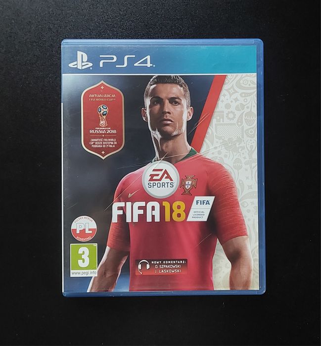 Gra FIFA 18 na PS4