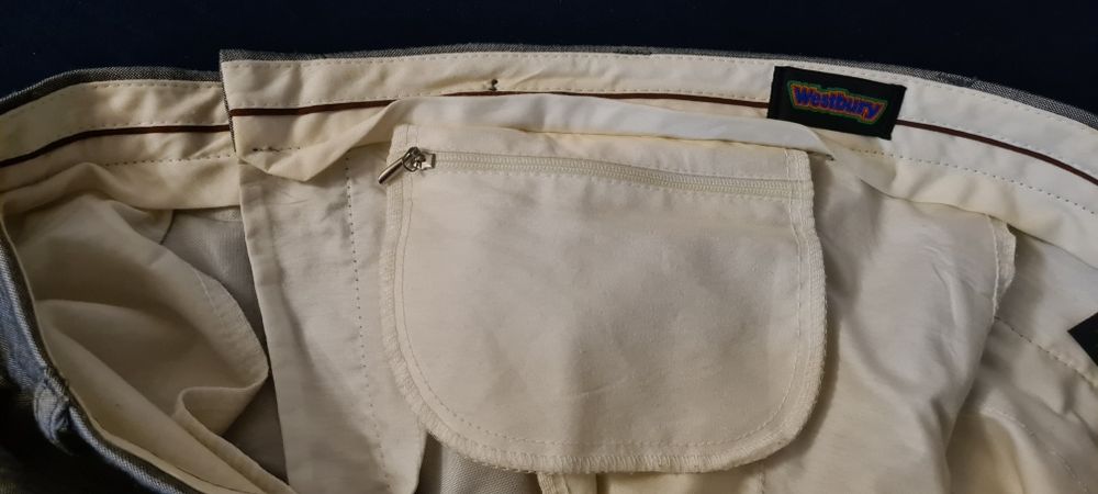 Garnitur męski xl szary metaliczny