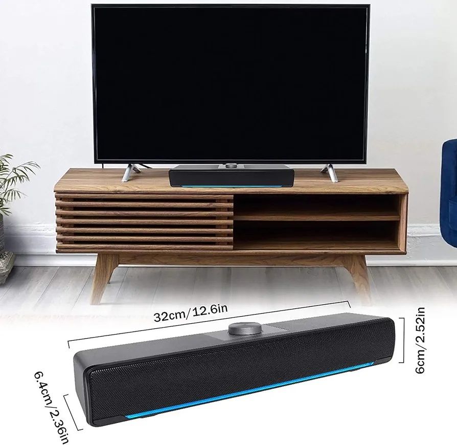 Heanttv FD009 Głośnik Przewodowy USB Led