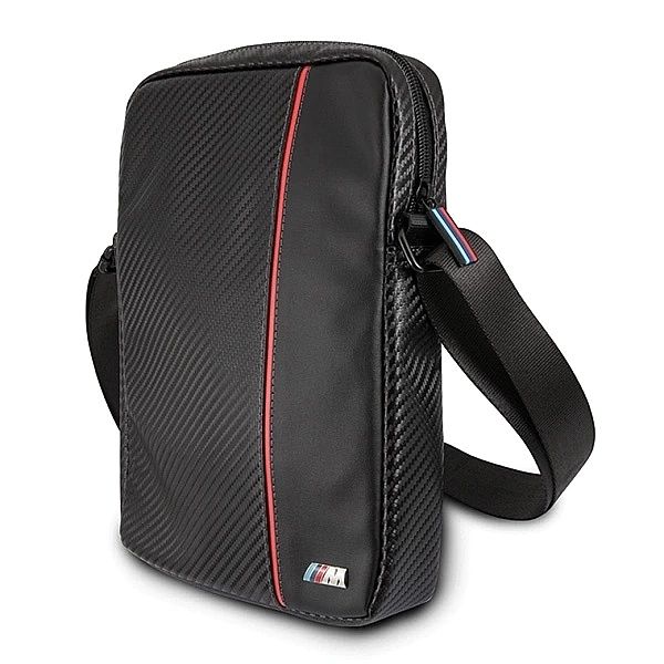Torba BMW Carbon / Red Stripe na tablet 8" - czarna