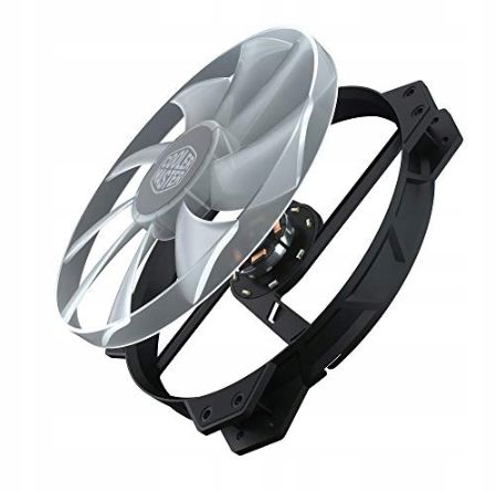 cooler master wentylator obudowy pc z podwójnym oświetleniem rgb