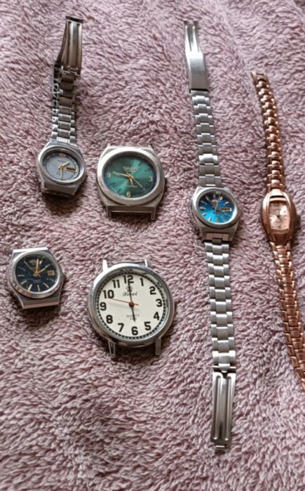 Супер-лот: японські годинники Orient-механіка, Casio та ін. несправні