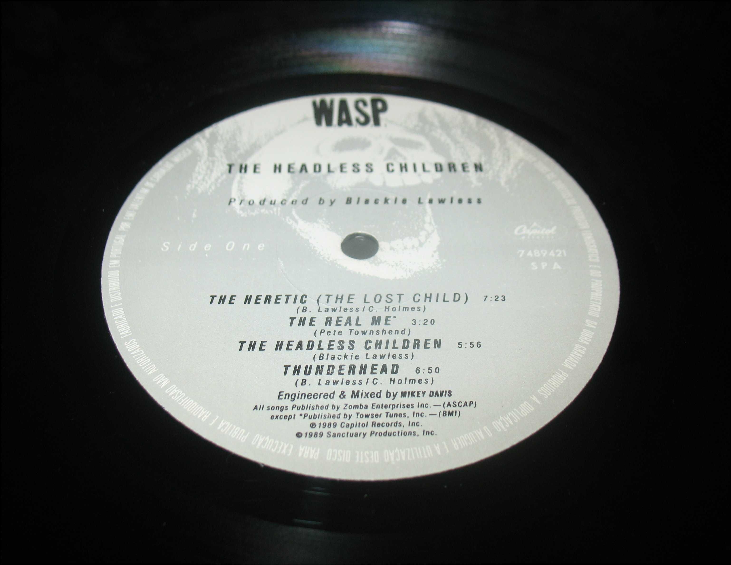 W.A.S.P. - The Headless Children LP