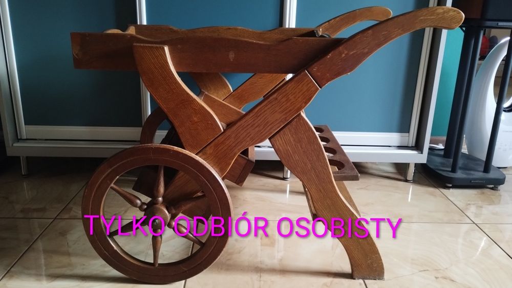 Barek na kółkach taczka