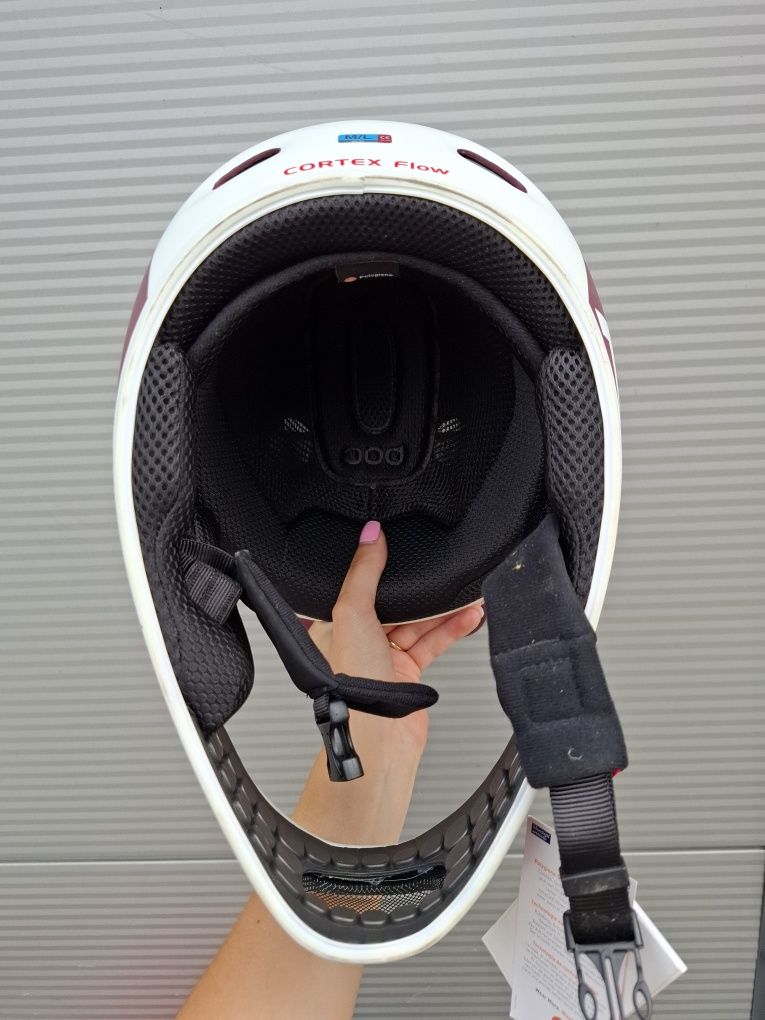 Kask rowerowy dh enduro POC Cortex Flow ze szczęką  r. M-L