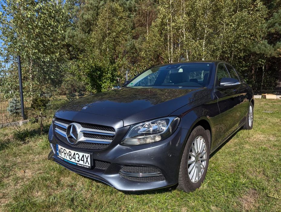 Mercedes-Benz Klasa C Mercedes c180 w205 BlueEfficiency AMGLine 2014 benzyna