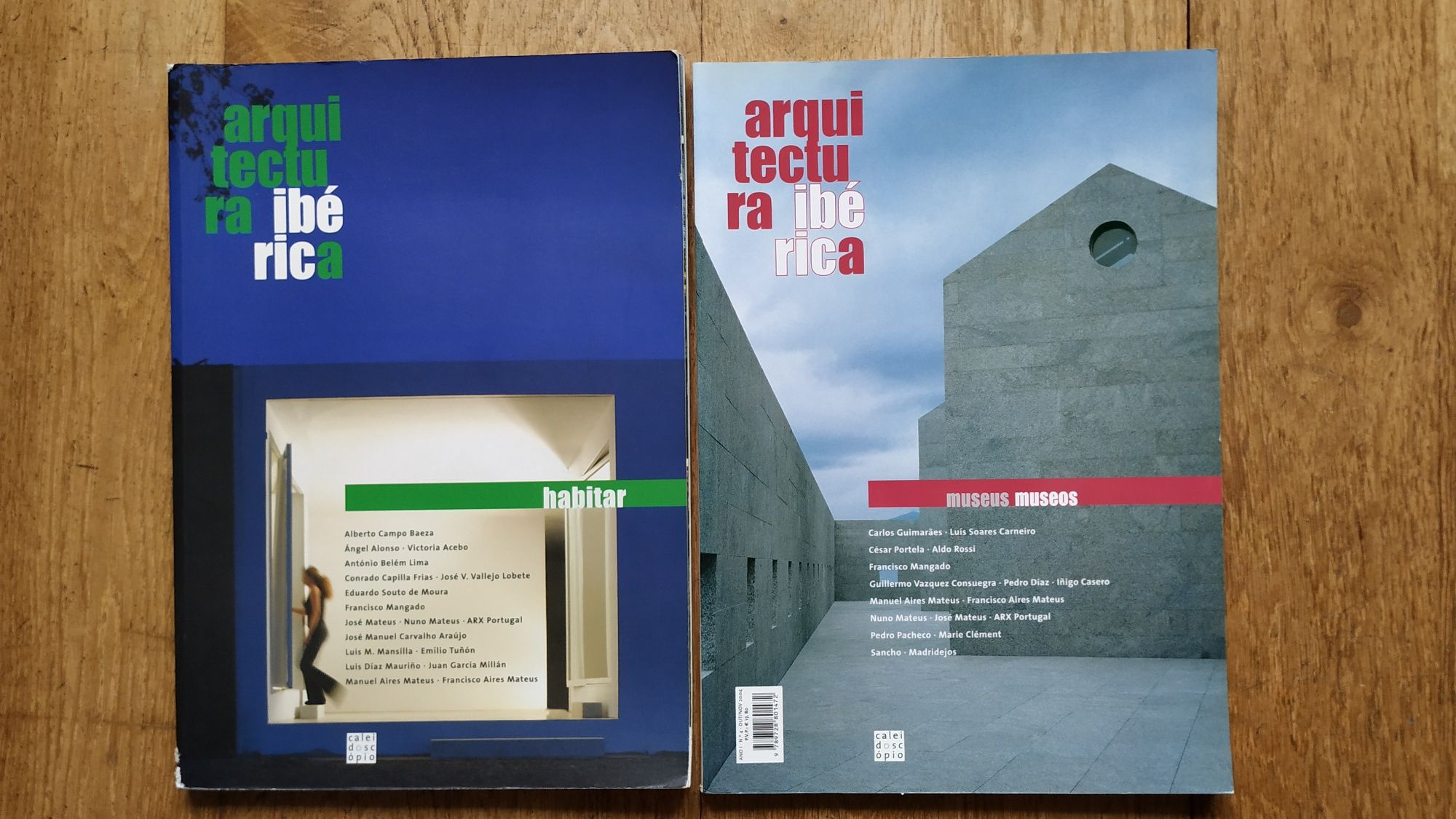 Livros Arquitectura Ibérica - Habitar e Museus