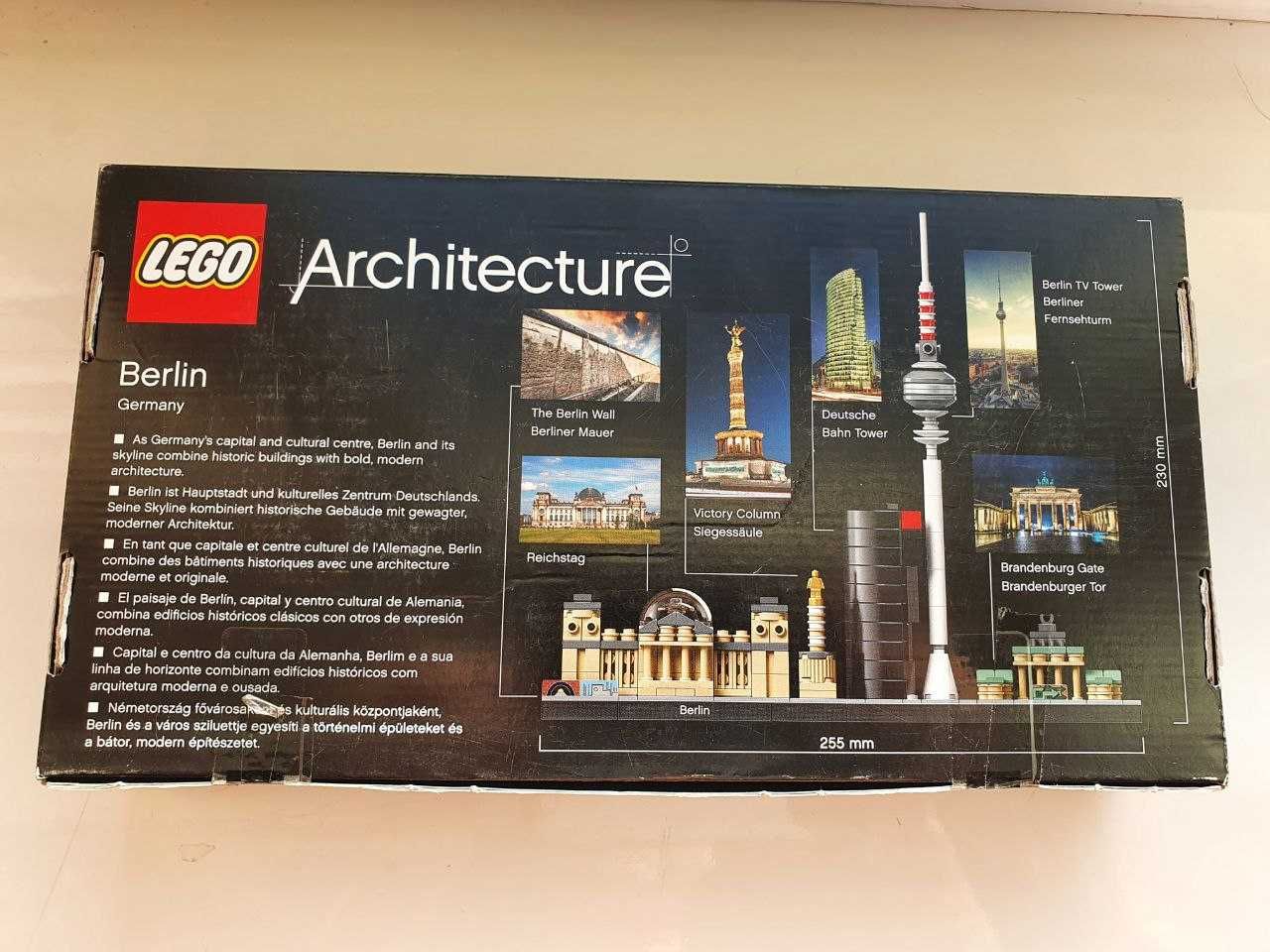 Lego Architecture Берлин (21027), б/в идеале, оригинал.