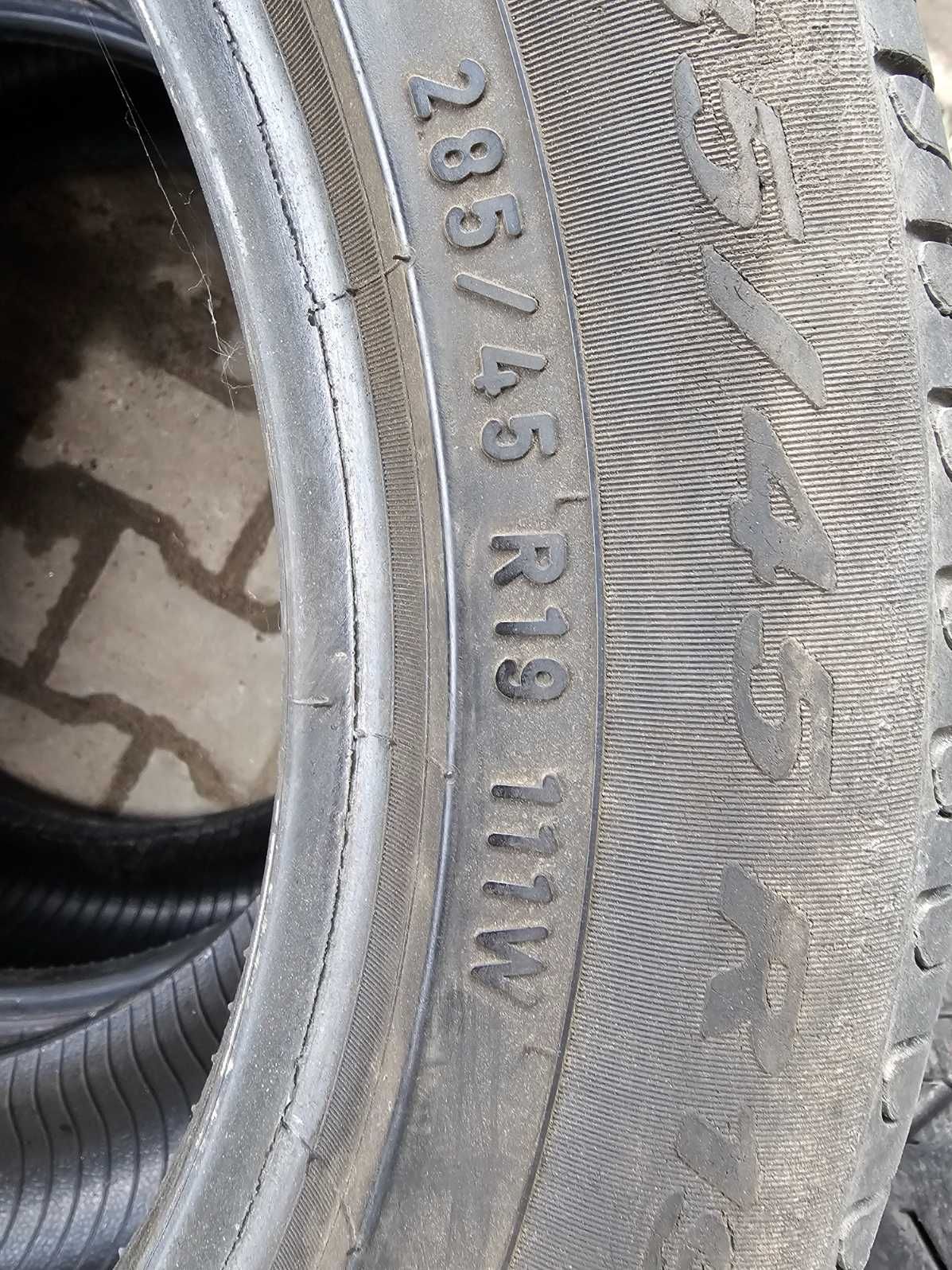 Używane Opony BMW X5 f15 250/50R19 oraz 285/45R19