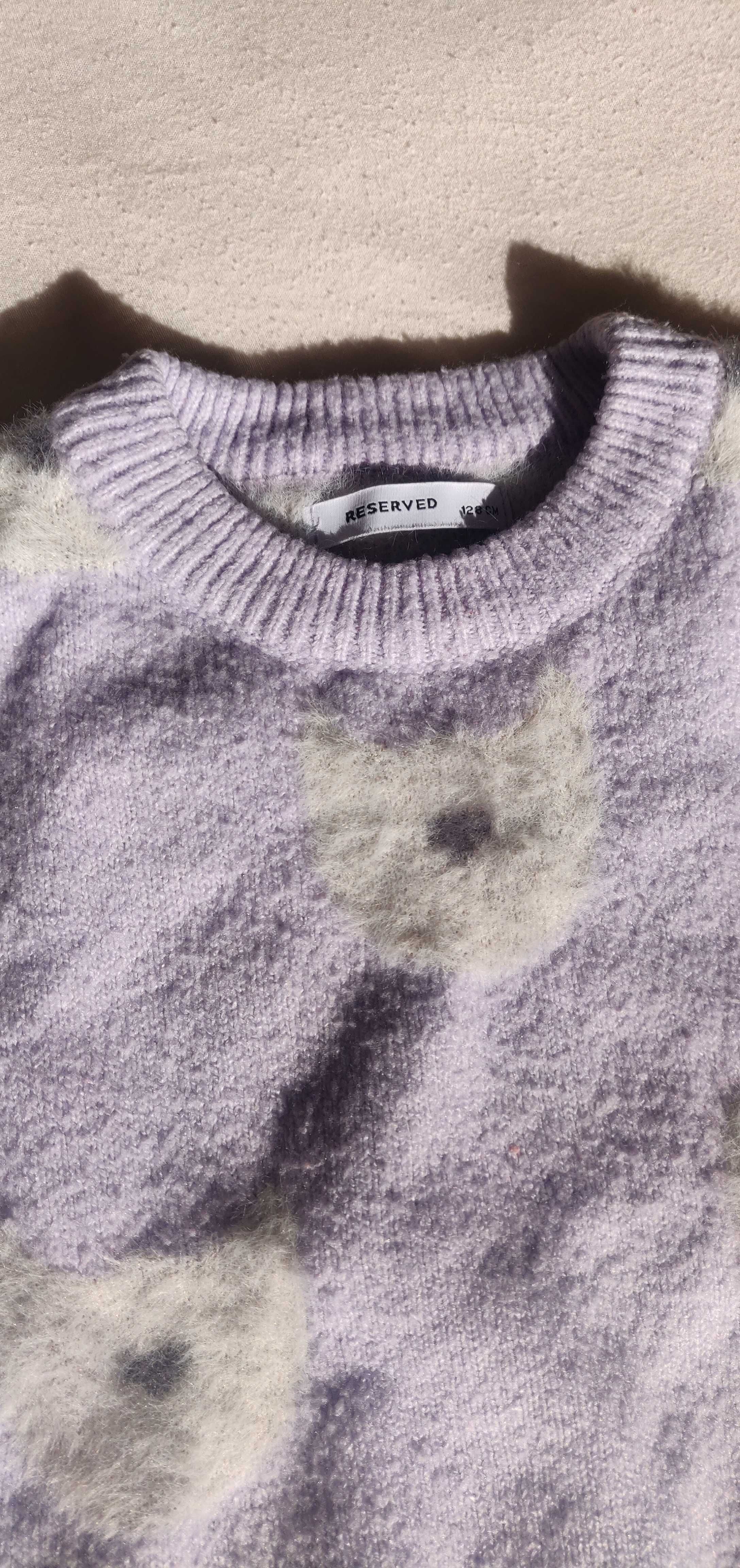 Sweter Lila w koty Reserved 128