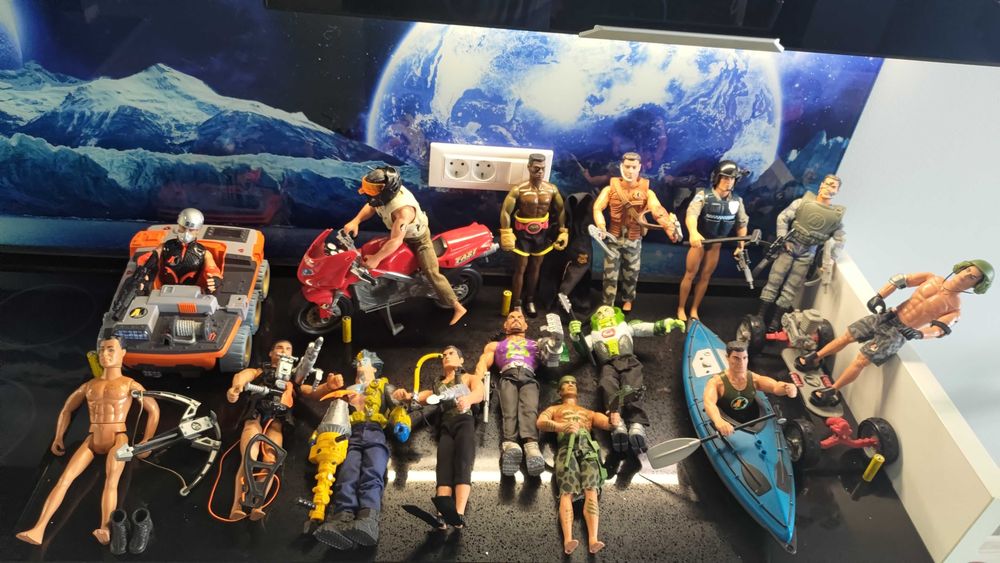 Екшн мен.Action man.marvel.марвел.экшен.машина.мотоцикл.лодка.каное.