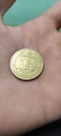 монета 65 років перемоги 1 гривня 2010 року