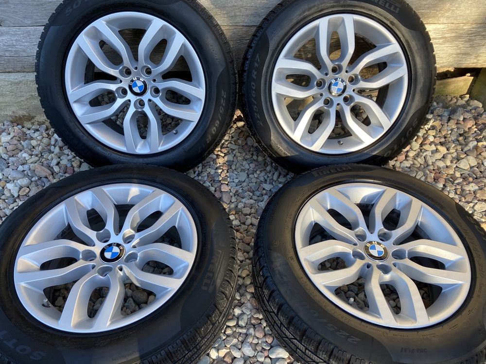 PIĘKNE KOŁA BMW X5 X3 X4 X6 E70 5x120 ET48 225/60-17 pirelli