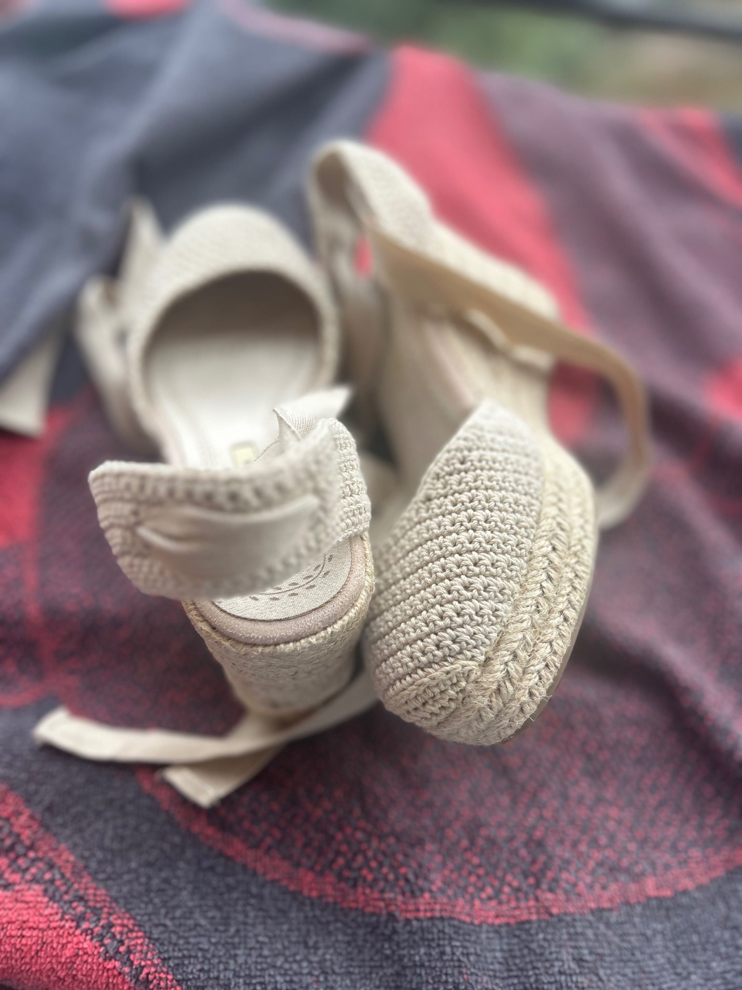 Sapatos com cunha
