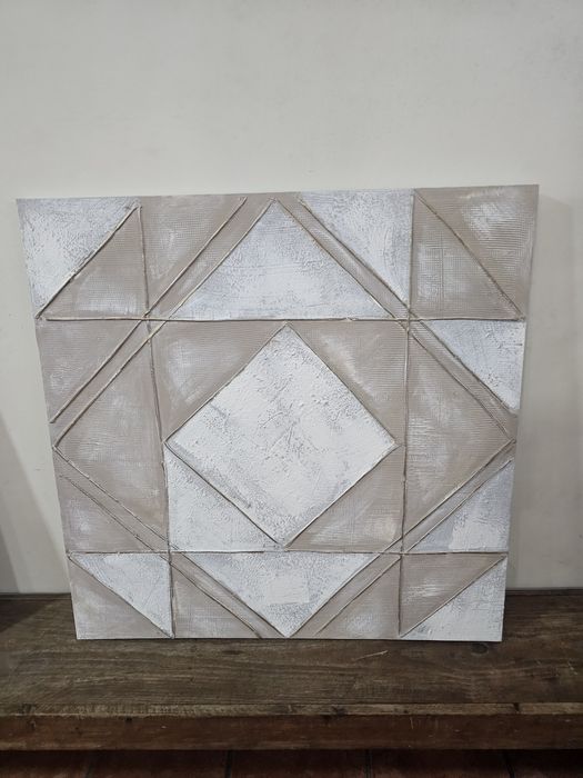 Tela decorativa " Geometric Veil "