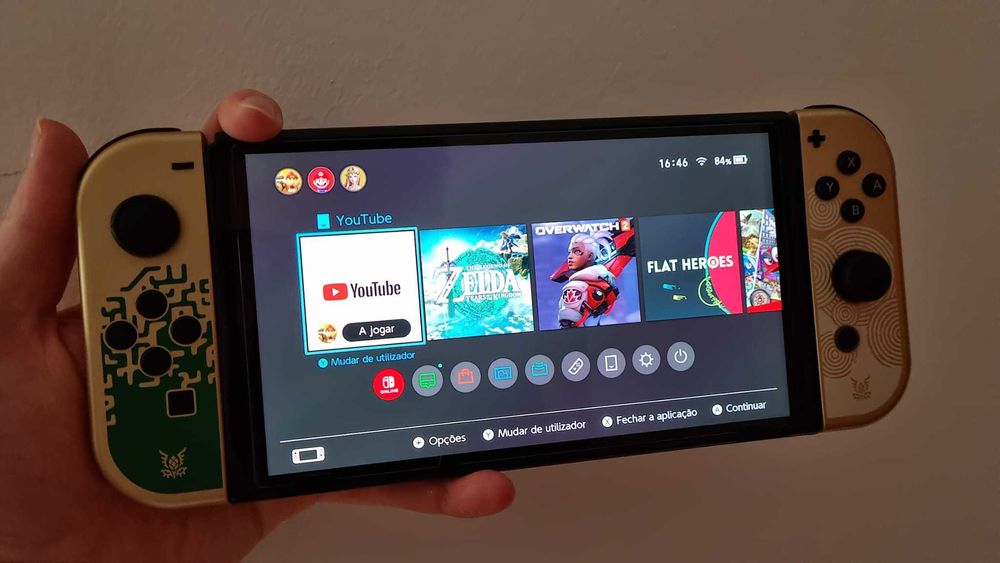 Nintedo Switch Oled Versão Tears of the Kingdom