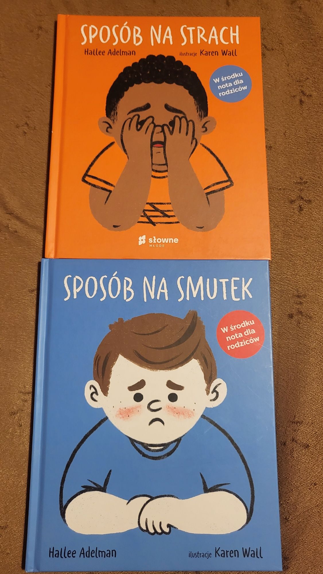 Sposób na smutek, sposób na strach książki dla dzieci
