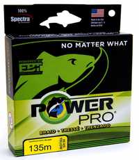 Plecionka Power Pro New 2021 Żólta 135M 0,06Mm 3Kg