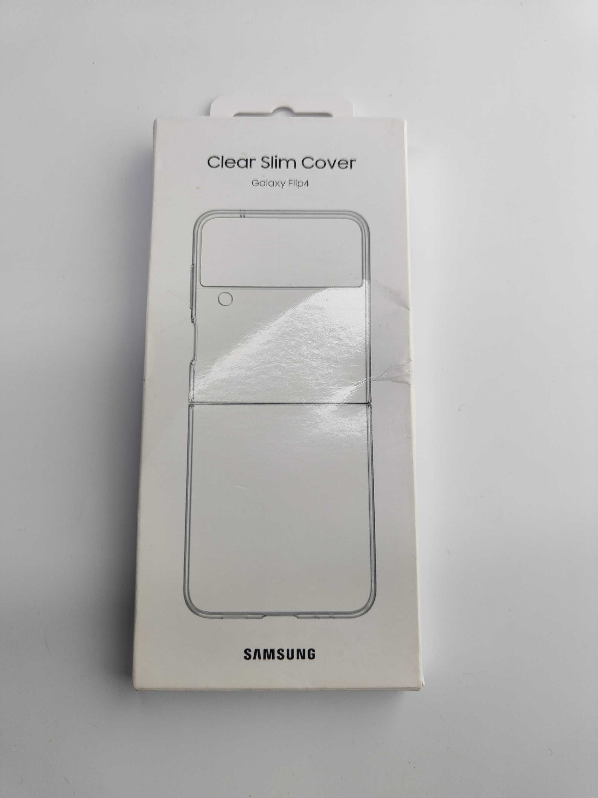 Чехол  Накладка Samsung Galaxy  Flip 4 Clear Slim Cover