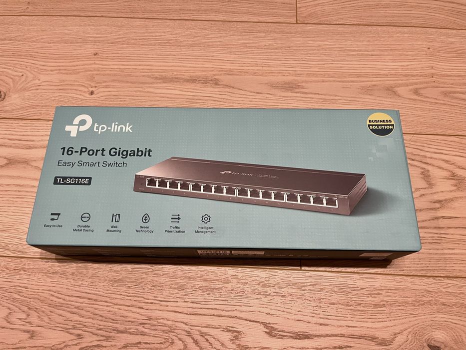 Switch TP-Link TL-SG116E (16x10/100/1000Mbit)