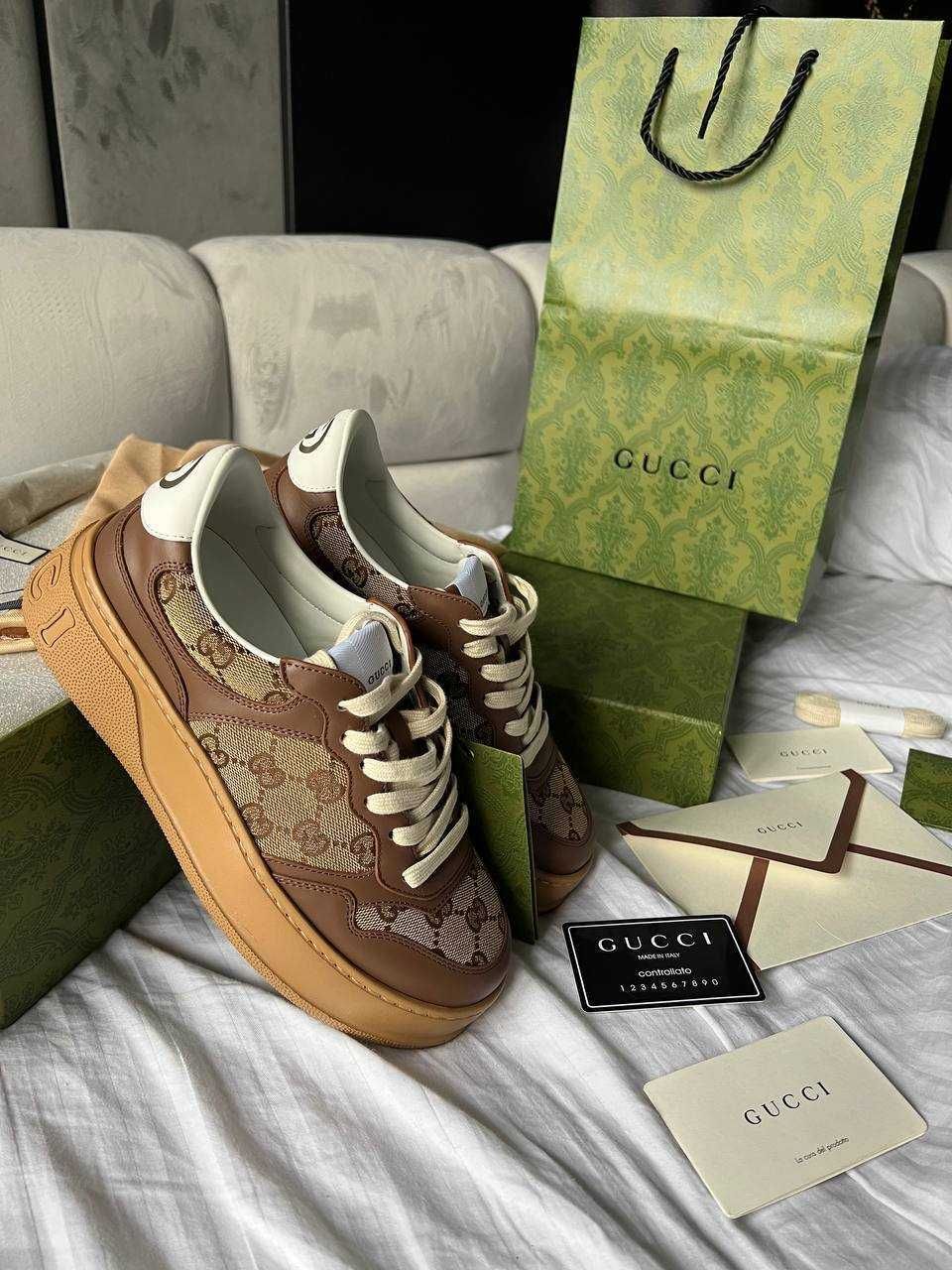 Кроссовки Gucci GG Sneakers Brown