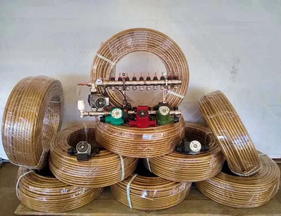 Розпродаж Тепла підлога труба 16мм Теплый пол Колектор Гребінка