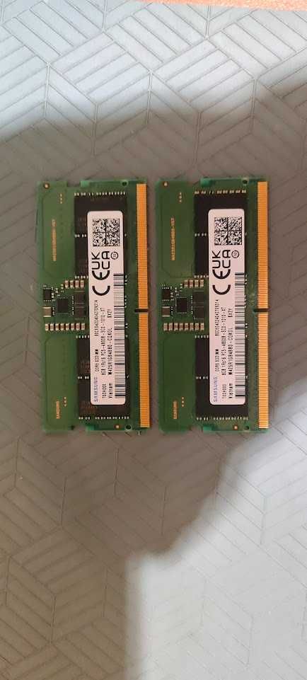 pamięc ram 16gb ddr5 laptop Samsung cl40 4800mhz