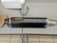 Прямоточный глушитель Akrapovic мото выхлоп 47 см Эндуро 51 смпрямоток