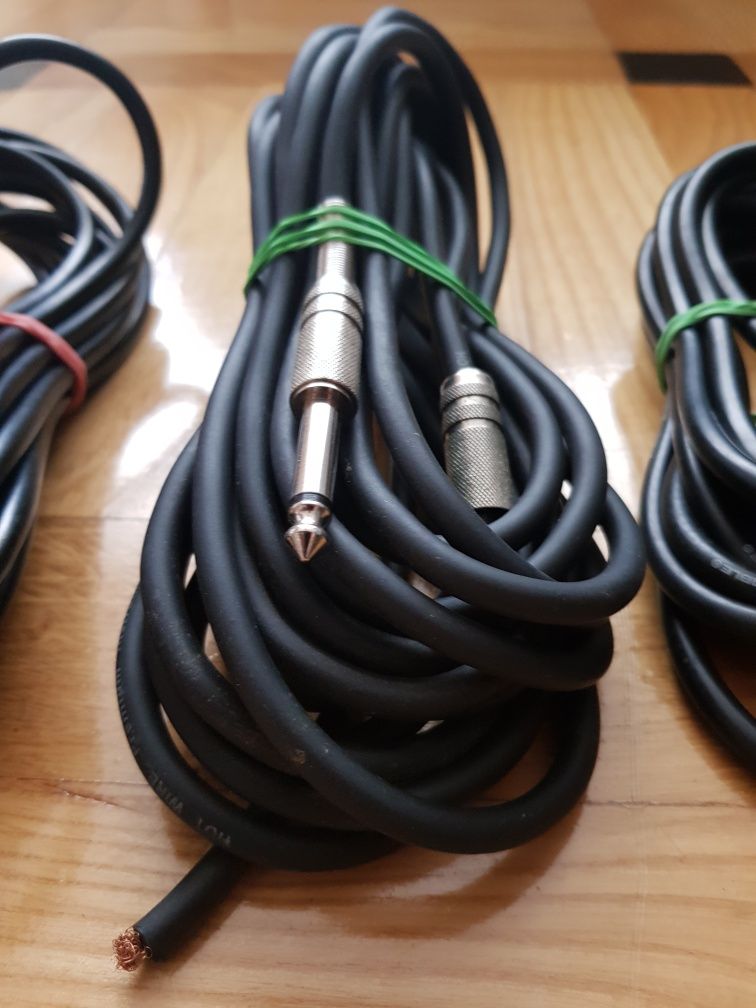 Kabel do gitary elektrycznej gitarowy kable gitarowe xlr mikforon prze