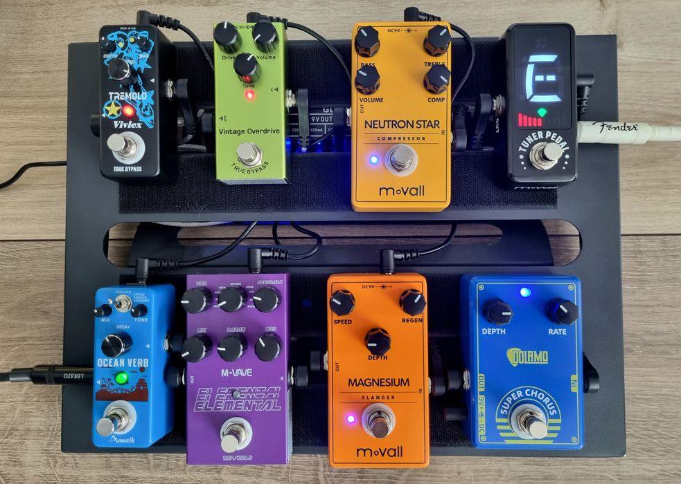 Pedalboard gitarowy