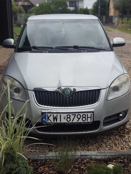 Skoda Fabia 1.4 mpi + Gaz klimatyzacja, hatchback, 2008 rok. Kraków